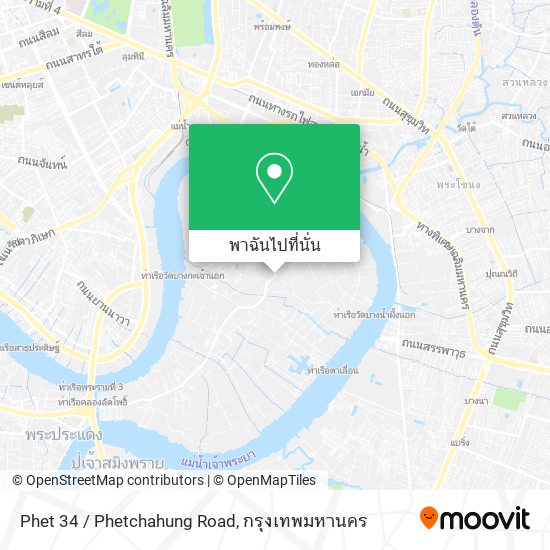 Phet 34 / Phetchahung Road แผนที่