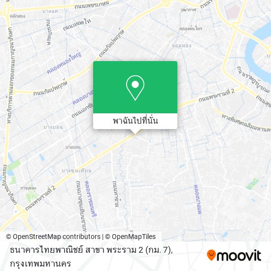 ธนาคารไทยพาณิชย์ สาขา พระราม 2 (กม. 7) แผนที่