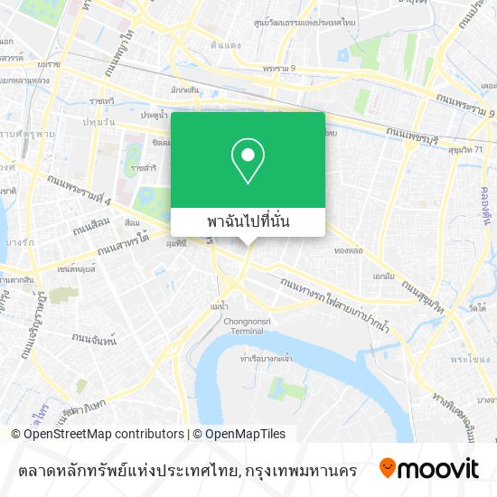 ตลาดหลักทรัพย์แห่งประเทศไทย แผนที่
