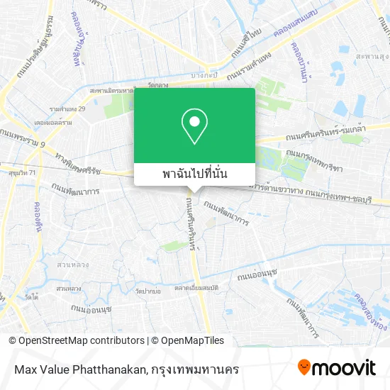 Max Value Phatthanakan แผนที่