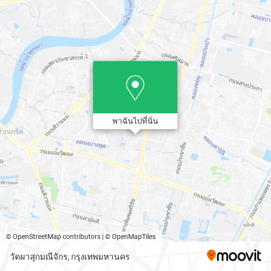 วัดผาสุกมณีจักร แผนที่