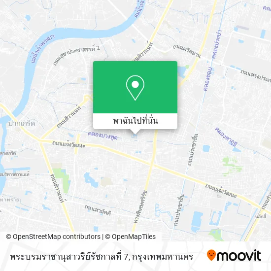 พระบรมราชานุสาวรีย์รัชกาลที่ 7 แผนที่