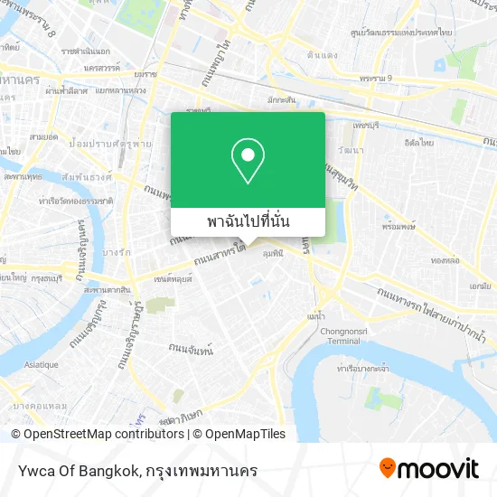 Ywca Of Bangkok แผนที่