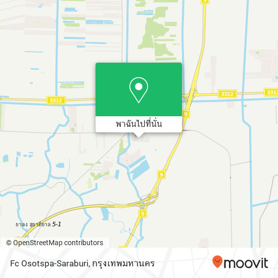 Fc Osotspa-Saraburi แผนที่