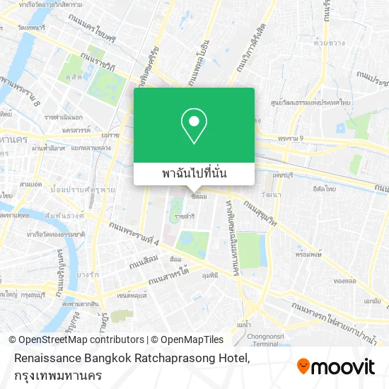 Renaissance Bangkok Ratchaprasong Hotel แผนที่