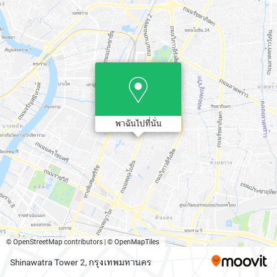 Shinawatra Tower 2 แผนที่