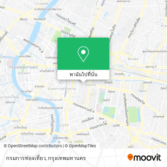 กรมการท่องเที่ยว​ แผนที่