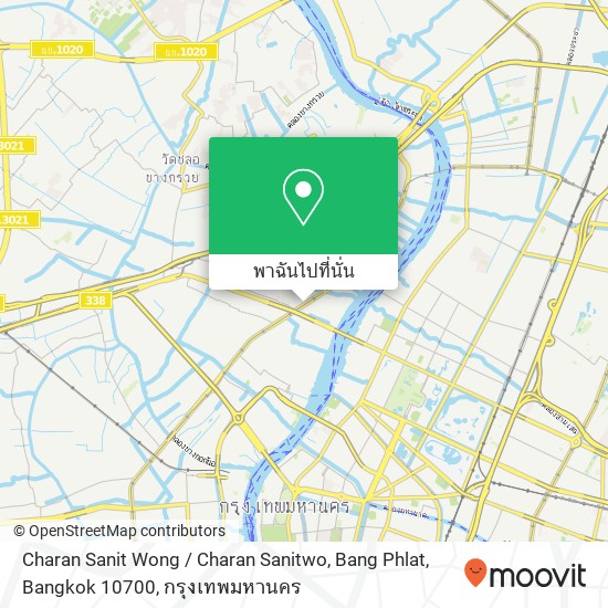 Charan Sanit Wong / Charan Sanitwo, Bang Phlat, Bangkok 10700 แผนที่