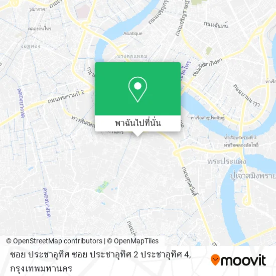 ซอย ประชาอุทิศ ซอย ประชาอุทิศ 2 ประชาอุทิศ 4 แผนที่