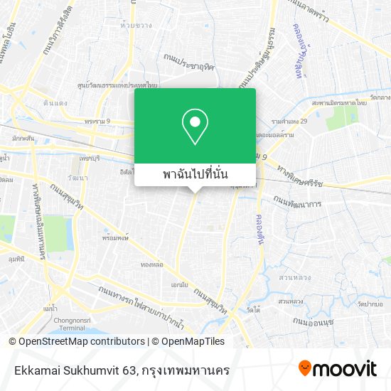 Ekkamai Sukhumvit 63 แผนที่