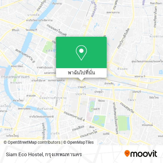 Siam Eco Hostel แผนที่