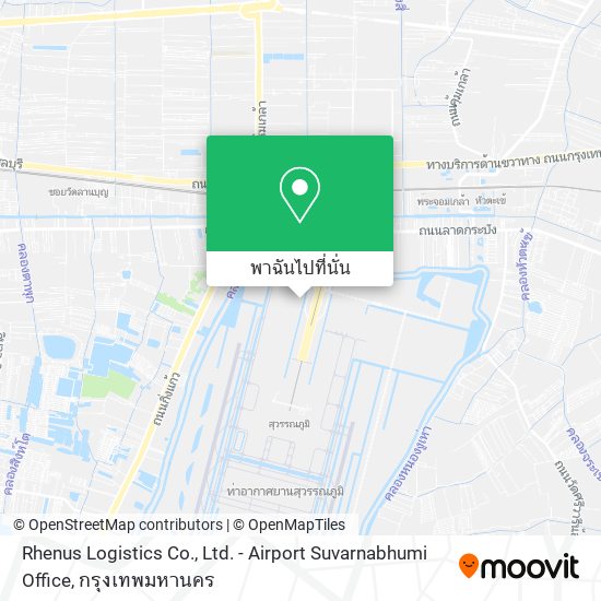 Rhenus Logistics Co., Ltd. - Airport Suvarnabhumi Office แผนที่