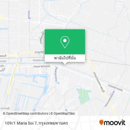 109/1 Maria Soi 7 แผนที่