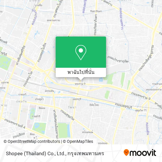 Shopee (Thailand) Co., Ltd. แผนที่