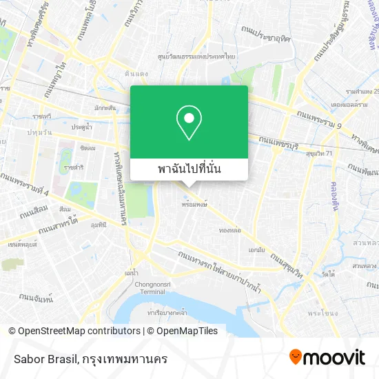 Sabor Brasil แผนที่