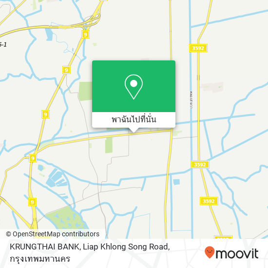 KRUNGTHAI BANK, Liap Khlong Song Road แผนที่