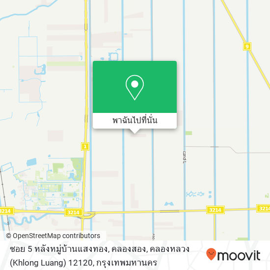 ซอย 5 หลังหมู่บ้านแสงทอง, คลองสอง, คลองหลวง (Khlong Luang) 12120 แผนที่