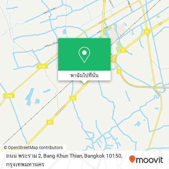 ถนน พระราม 2, Bang Khun Thian, Bangkok 10150 แผนที่