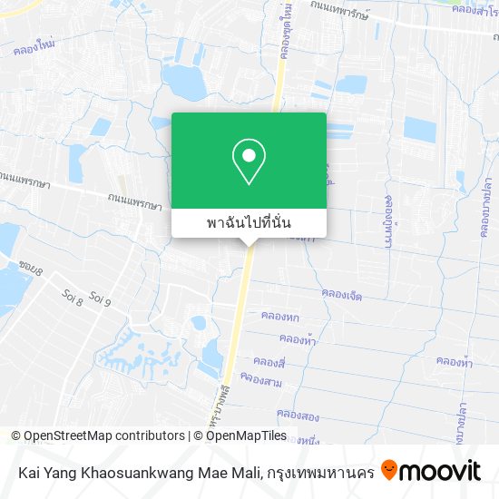 Kai Yang Khaosuankwang Mae Mali แผนที่