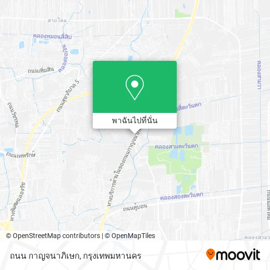 ถนน กาญจนาภิเษก แผนที่