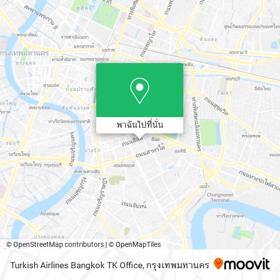Turkish Airlines Bangkok TK Office แผนที่