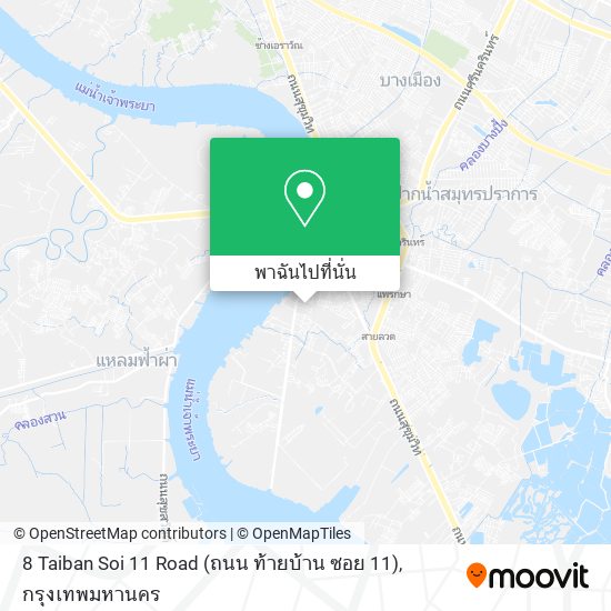 8 Taiban Soi 11 Road (ถนน ท้ายบ้าน ซอย 11) แผนที่