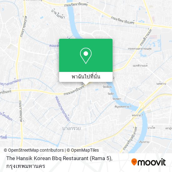 The Hansik Korean Bbq Restaurant (Rama 5) แผนที่