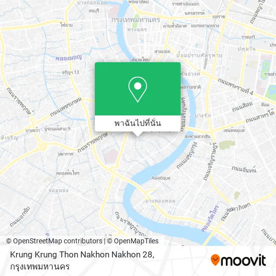 Krung Krung Thon Nakhon Nakhon 28 แผนที่