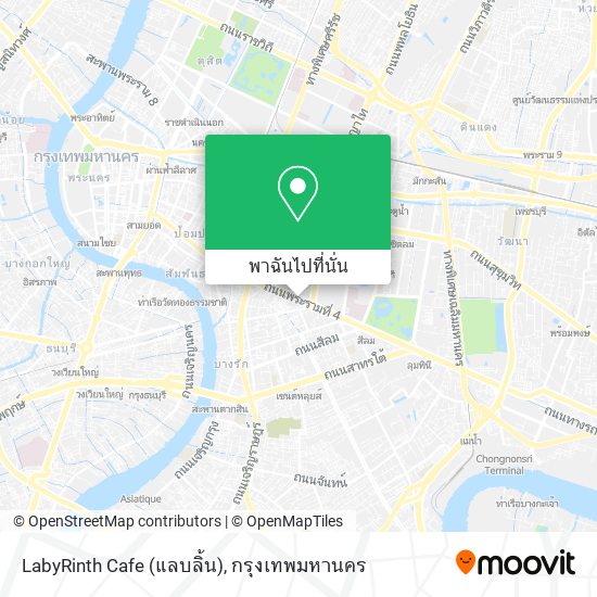 LabyRinth Cafe (แลบลิ้น) แผนที่