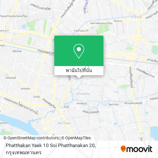 Phatthakan Yaek 10 Soi Phatthanakan 20 แผนที่