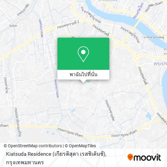 Kiatsuda Residence (เกียรติสุดา เรสซิเด้นซ์) แผนที่