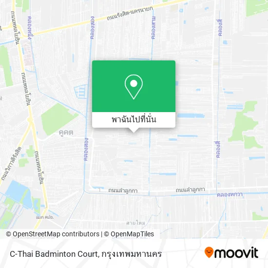 C-Thai Badminton Court แผนที่