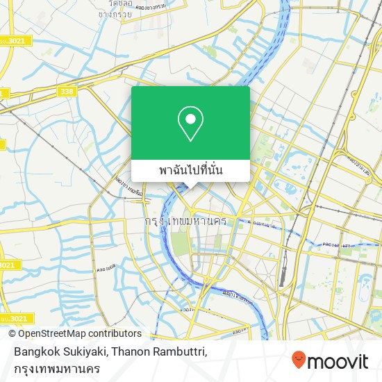Bangkok Sukiyaki, Thanon Rambuttri แผนที่