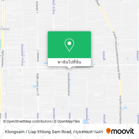 Klongsam / Liap Khlong Sam Road แผนที่
