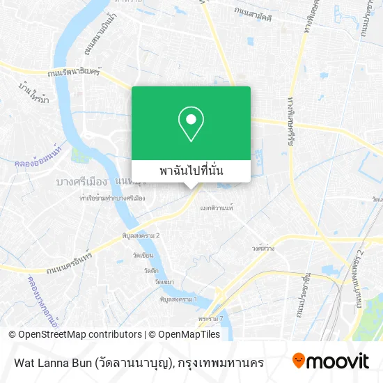 Wat Lanna Bun (วัดลานนาบุญ) แผนที่