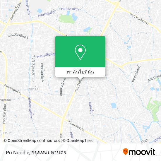 Po.Noodle แผนที่
