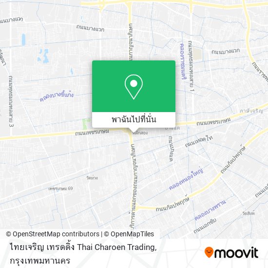 ไทยเจริญ เทรดดิ้ง Thai Charoen Trading แผนที่