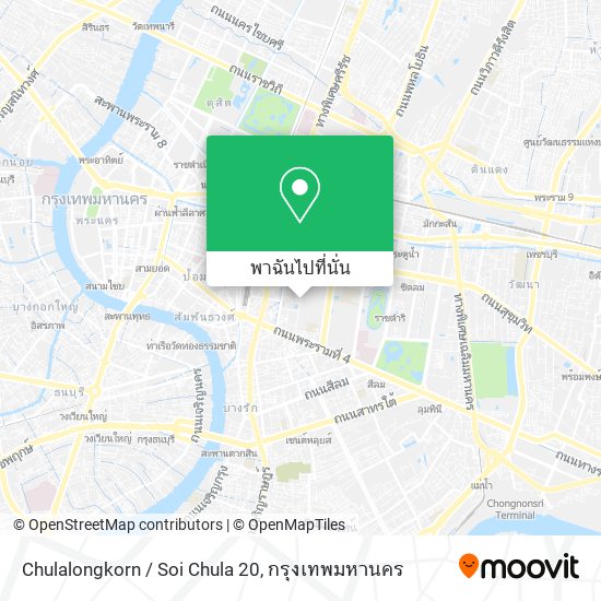 Chulalongkorn / Soi Chula 20 แผนที่