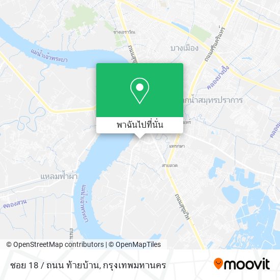 ซอย 18 / ถนน ท้ายบ้าน แผนที่