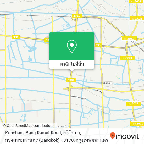 Kanchana Bang Ramat Road, ทวีวัฒนา, กรุงเทพมหานคร (Bangkok) 10170 แผนที่