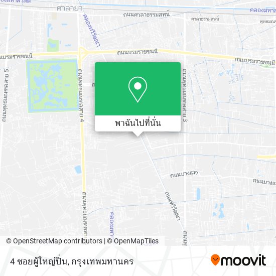 4 ซอยผู้ใหญ่ปิ่น แผนที่