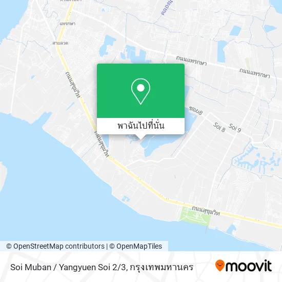 Soi Muban / Yangyuen Soi 2/3 แผนที่