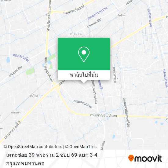 เคหะซอย 39 พระราม 2 ซอย 69 แยก 3-4 แผนที่