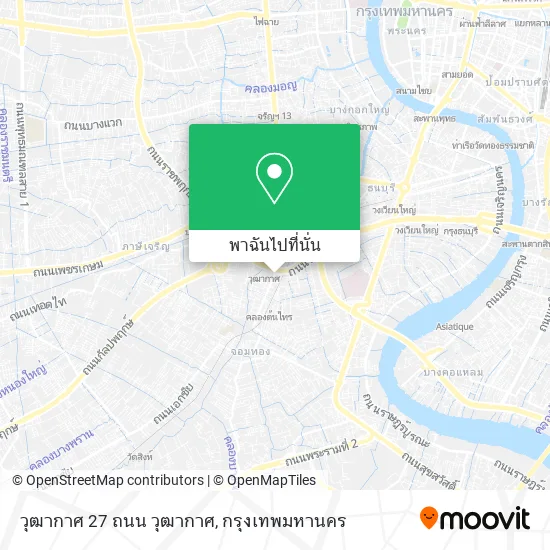 วุฒากาศ 27 ถนน วุฒากาศ แผนที่