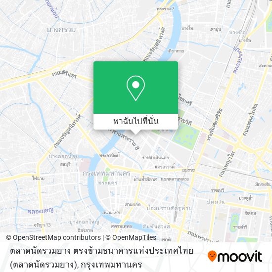 ตลาดนัดรวมยาง ตรงข้ามธนาคารแห่งประเทศไทย แผนที่