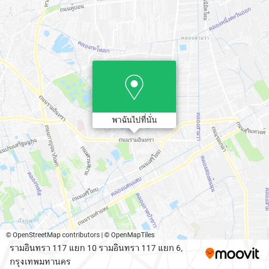 รามอินทรา 117 แยก 10 รามอินทรา 117 แยก 6 แผนที่