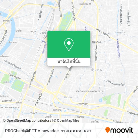 PROCheck@PTT  Vipawadee แผนที่