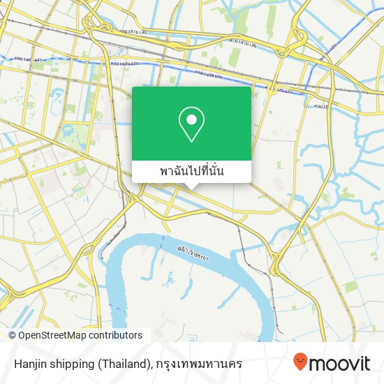 Hanjin shipping (Thailand) แผนที่