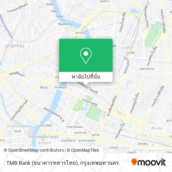 TMB Bank (ธนาคารทหารไทย) แผนที่