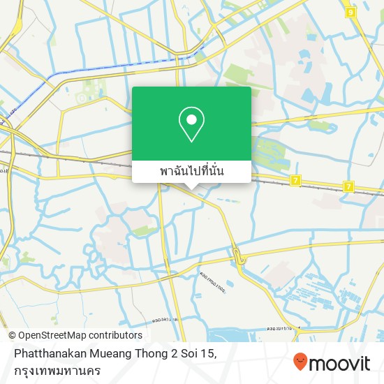 Phatthanakan Mueang Thong 2 Soi 15 แผนที่